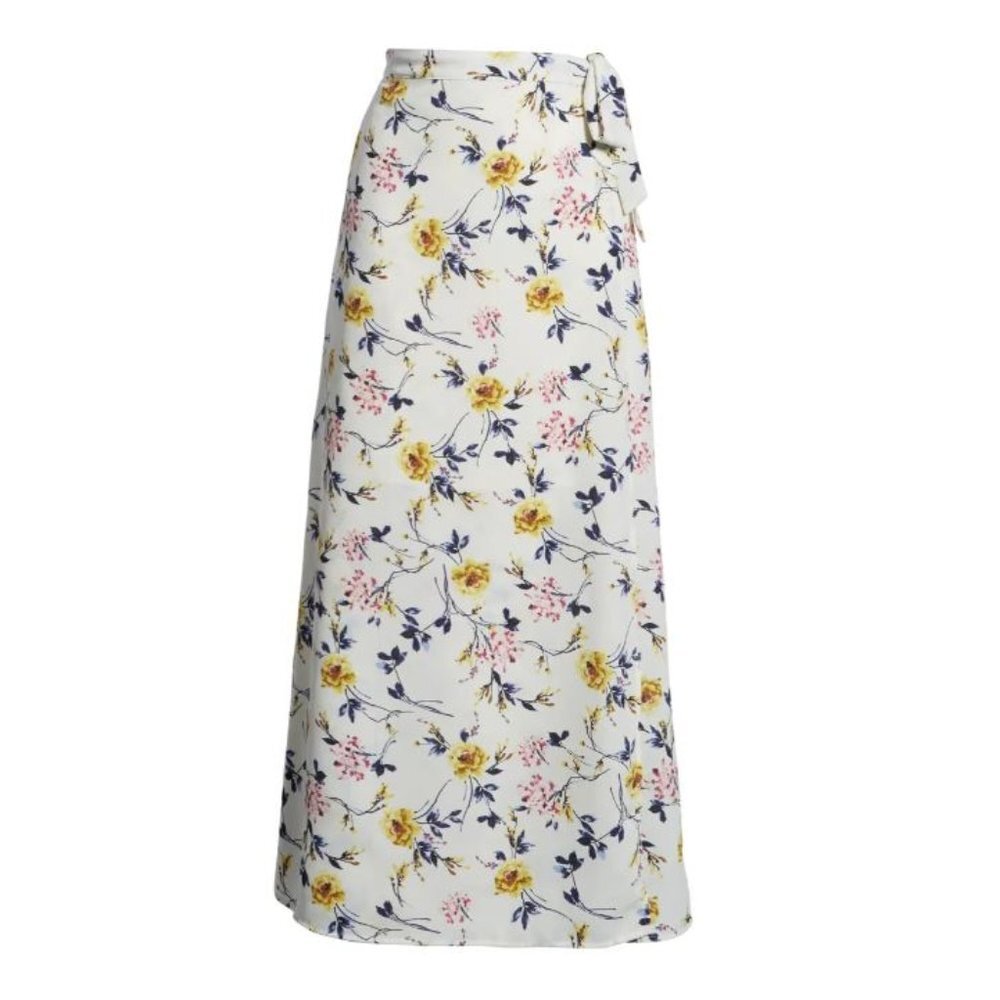 Ten Sixty Sherman Floral Print Wrap Skirt